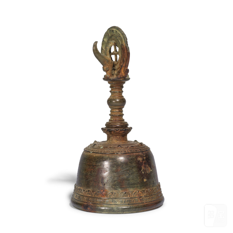 印度尼西亞 爪哇 十一世紀 銅鈴 | CLOCHE RITUELLE EN BRONZE